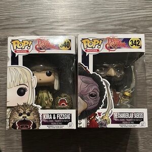 Funko Pop! Kira & Fizzgig and Chamberlain Skeksis Figures